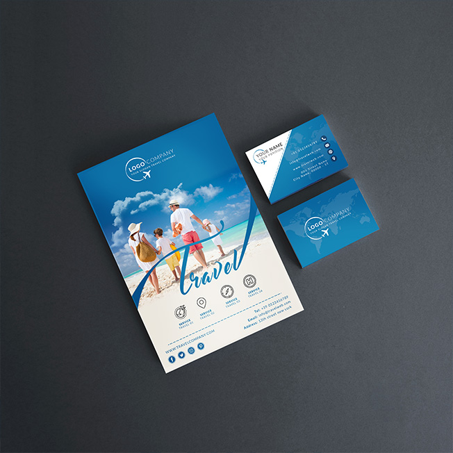 Travel business card