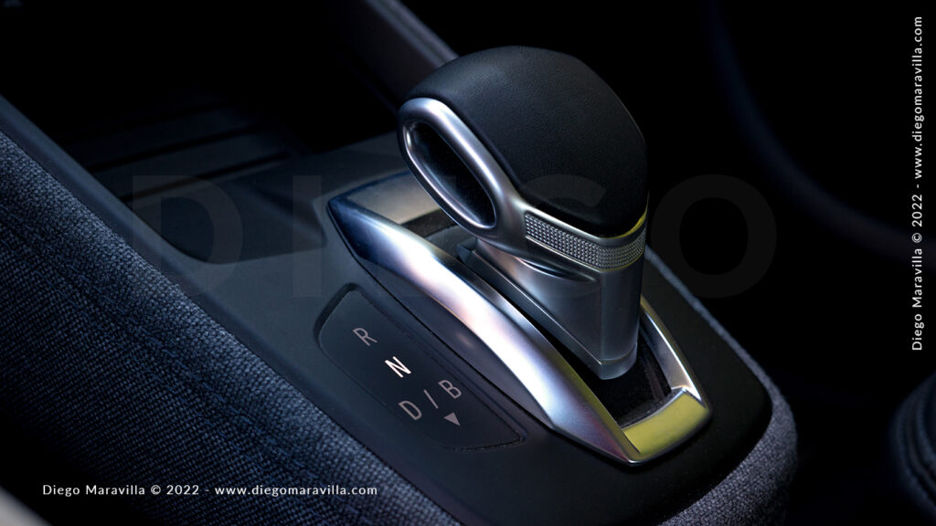 Electric car Automatic transmission lever shift