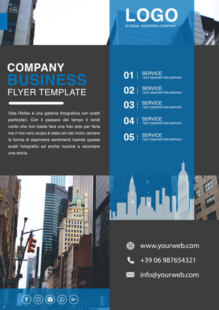 Flyer Company Business