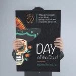 PSD Day of the dead poster