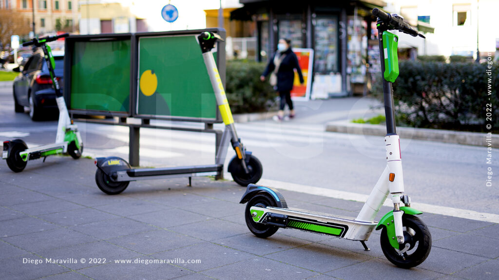 public e scooter ecological city transport