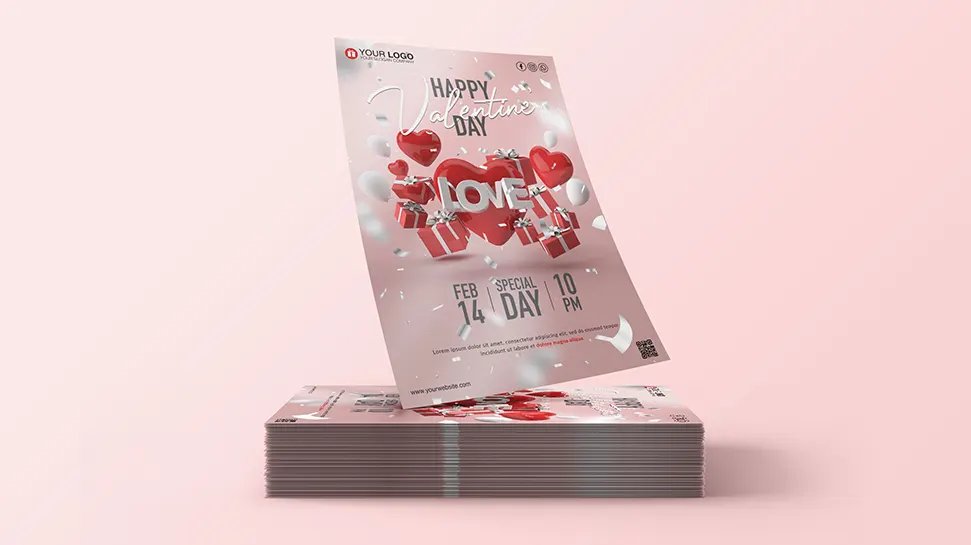 Love party flyer