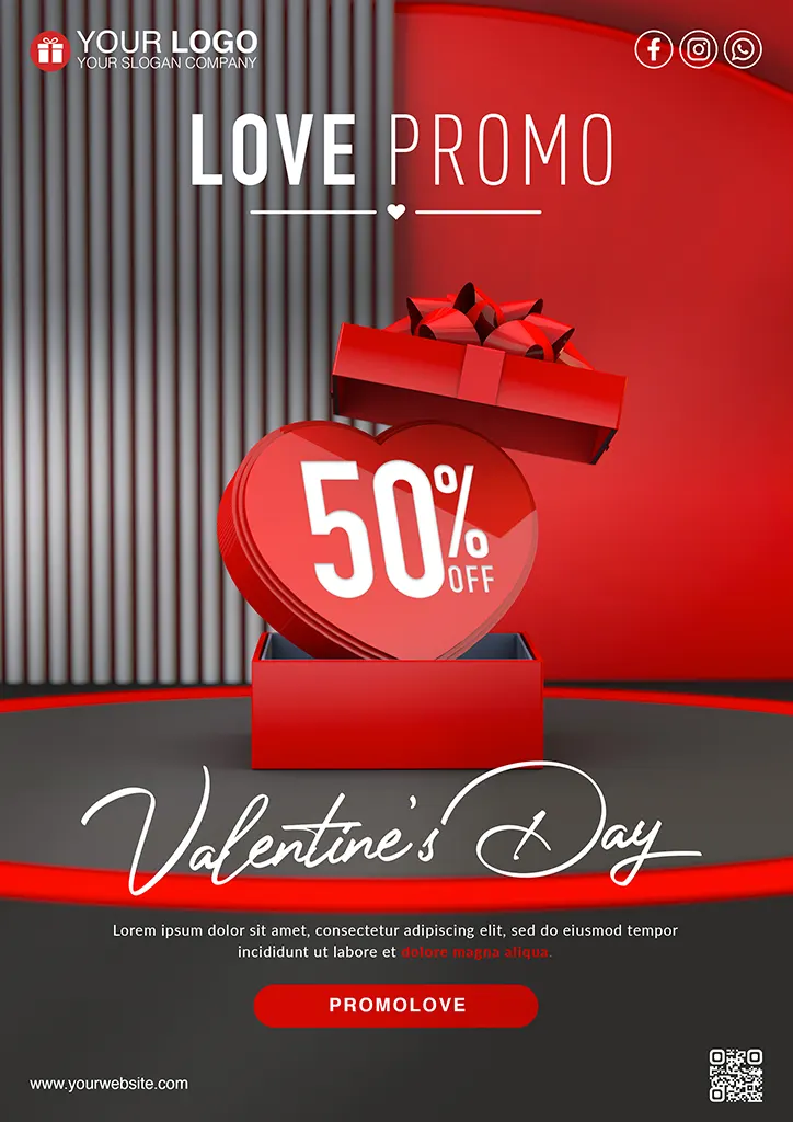 Love promo valentines day