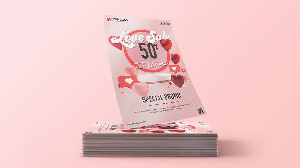 Love sale flyer