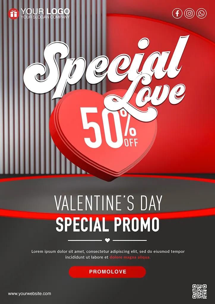 Special love valentines day promo